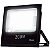 Refletor LED 200W 6500K preto SMD IP67 bivolt 20000 Lumens. - Imagem 3