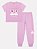 Pijama Menina Blusa e Calça Cheirinho Camomila Lilás - Imagem 3