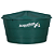 Caixa d'água verde 1000L protegida acqualimp - Imagem 1