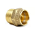 Conector latão roscável macho 22 mm - Imagem 1