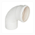 Curva para esgoto 90 X 75 mm plastilit - Imagem 2