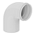 Curva para esgoto 90 X 75 mm tigre - Imagem 2