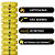 Eletroduto corrugado amarelo  32 mm 25 m tigre - Imagem 2