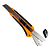 Estilete emborrachado 18 mm 3 laminas starfer - Imagem 2