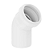 Joelho esgoto 45 X 75 mm plastilit - Imagem 1
