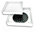 Ralo invisível 15 X 15 cm branco vertex - Imagem 2