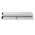 Ralo linear invisível 5 X 70 cm branco vertex - Imagem 2
