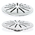 Ralo anti turbilhão alvenaria 50mm Inox Hidralux - Imagem 2
