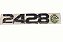 Emblema 2428 Ford Cargo 2428 Original 6c4516605ka - Imagem 1