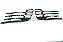Grade Moldura Farol Milha L.e L.d Vw Golf Gti 2014 2015 2016 - Imagem 3