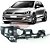 Par Guia Parachoque Dianteiro Vw Golf 2014 2015 2016 2017 - Imagem 2