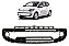 Grade Parachoque Dianteiro Vw Up 2014 2015 2016 - Imagem 1