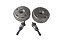 Kit 2 Polias Variáveis 2 Parafusos Onix Tracker Montana Gm - Imagem 3