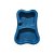 Comedouro e Bebedouro Automático Osso M Azul - 700ml/400ml - Imagem 1