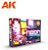 AK Interactive Neon Colors Set - Imagem 1