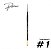 Pincel Purcino Tamanho #1 - Pro Series - Kolinsky - Imagem 1