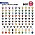 QUICK PAINT COMBO-100 COLORS (80 QUICK GEN +20 3GEN +3 FREE BRUSHES +1 MEDIUM 18ML) - Imagem 1