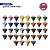 QUICK PAINT SET-36 QUICK GEN COLORS (+2 FREE BRUSHES) - Imagem 1