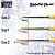 TABLETOP SERIES Synthetic Brush Set 1 (Pack of 10) - Imagem 3