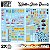 Waterslide Decals — World on Fire — 2 A5 sheets - Imagem 2