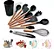 CONJUNTO DE UTENSILIOS DE COZINHA, DE SILICONE 12 PEÇAS BM-F964 - Imagem 1