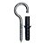 Gancho Bucha 8 C/2 Pcs - Imagem 1
