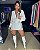 Conjunto Saia e Cropped De Tule Adriana - Imagem 3