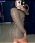 Vestido Sexy Malha Recorte Curto - Imagem 4