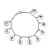 Pulseira Prateada 10 Dez Mandamentos - Imagem 3