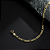 Pulseira Dourada Masculina Elo 3 por 1 - 4mm - Imagem 3
