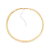 Colar Dourado Chocker de Seta - Imagem 1