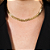 Colar Dourado Chocker de Seta - Imagem 2