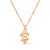 Colar Dourado Filha com Zircônia - Imagem 2