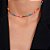 Chocker Dourada Colorida com Extensor - Imagem 2