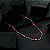 Chocker Dourada Colorida com Extensor - Imagem 1