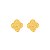 Brinco Dourado de Flor - Imagem 1