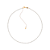 Colar Dourado Chocker de Pérolas - Imagem 1