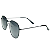 Óculos de Sol Vison Eyewear Gênova Preto – Aviador Hexagonal: Um Clássico com Toque Moderno! - Imagem 5