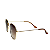 Óculos de Sol Vison Eyewear Gênova Dourado – Aviador Hexagonal: Um Clássico com Toque Moderno! - Imagem 3