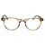 Armação de Grau Vison Eyewear Londres Rosa Translúcido: Clássico, Atemporal e Versátil! - Imagem 1
