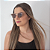 Óculos de Sol Vison Eyewear Madrid Rose Translúcido: Design Sofisticado e Estiloso! - Imagem 1