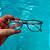 Óculos 2 em 1 Clip-On Vison Eyewear Munique Translúcido: Conforto, Comodidade e Versatilidade! - Imagem 9