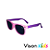 Óculos Infantil Vison Kids Flexível Rosa - Imagem 2