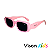 Óculos Infantil Vison Kids Retrô Rosa - Imagem 2