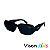 Óculos Infantil Vison Kids Retrô Preto - Imagem 2