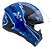 Capacete Peels Spike 2 Novo Modelo Stk Azul Metalico Preto / - Imagem 3