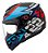 Capacete Peels Icon Rt Preto Azul Camaleão +viseira C/óculos - Imagem 6