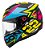 Capacete Peels Icon Rt Preto Amarelo C/óculos + Vis Camaleão - Imagem 3
