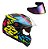 Capacete Peels Icon Rt Preto Amarelo C/óculos + Vis Camaleão - Imagem 1