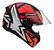 Capacete Peels Spike 2 Novo 1st Preto Brilho / Vermelho - Imagem 2